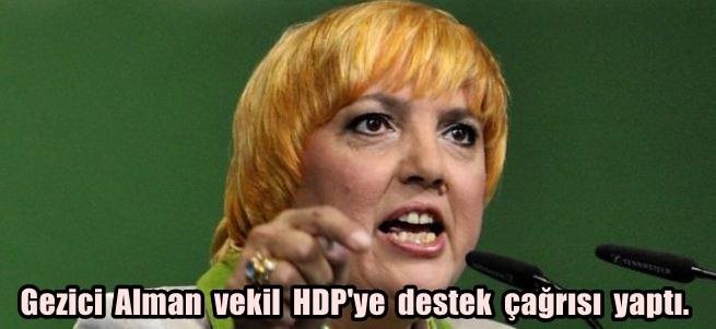 Alman Vekil HDP'ye destek çağrısı yaptı