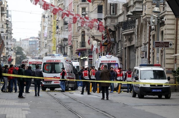 İstiklal Caddesi'nde Canlı Bomba Saldırısı!