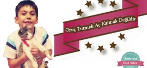 Minik Yazarımızın Yeni Yazısı 'Oruç Tutmak Aç Kalmak Değildir'