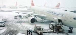 Atatürk Havalimanı'nda Kar Alarmı