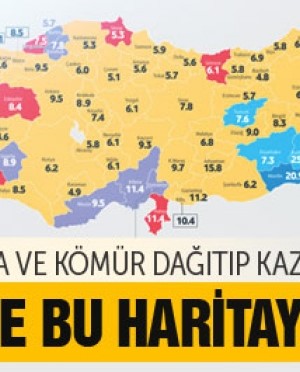 MHP, AKP, CHP ve BDP'nin bu haritasına bakın!