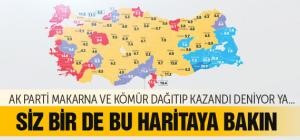MHP, AKP, CHP ve BDP'nin bu haritasına bakın!