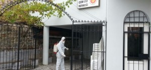 Maltepe'deki İbadethaneler Dezenfekte Edildi