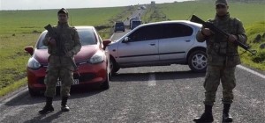 Askeri Aracın Geçişi Sırasında Patlama!