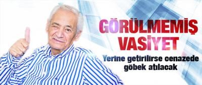 Adnan Şenses'in çok ilginç vasiyeti