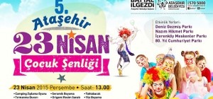 23 Nisan Parklarda Kutlanacak