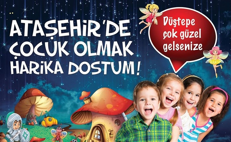 Çocuklar Nisan'da Ataşehir'de Eğlenecek