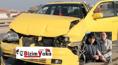 Ataşehir Kayişdağı yolu üzerinde kaza