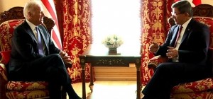 Biden ve Davutoğlu Buluştu