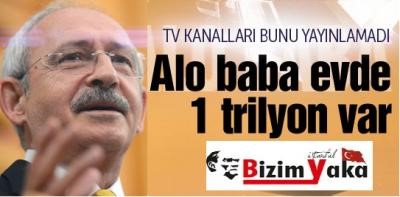 Alo Baba evde 1 trilyon lira param var