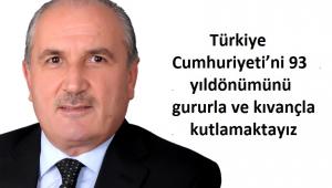 Meclis l Başkanı Sadi Özata mesaj yayınladı...