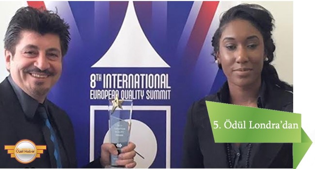 EKİN'İN DAMAT ŞARKISI LONDRA'DA  5.İNCİ ÖDÜLÜNÜ ALDI