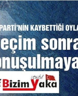 AK Parti'nin kaybettiği oyların adresi!