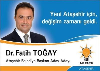 AK Partiden Ataşehir'e deneyimli bir isim.dr.Mümtaz Fatih Togay
