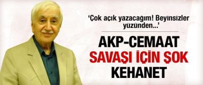 İslami yazardan Cemaat ve AKP için şok kehanet