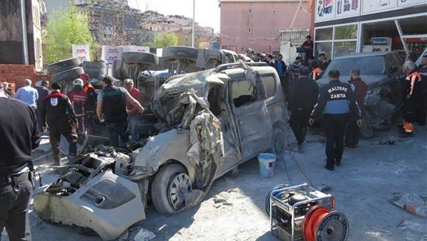 Ataşehir'de Beton Mikseri Faciası