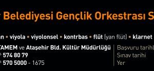 Ataşehir Belediyesi Gençlik Orkestrası Kuruluyor