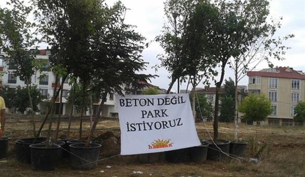 Beton Değil Park İstiyoruz