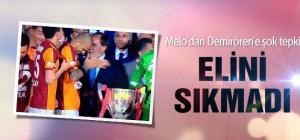 Melo'dan Yıldırım Demirören'e şok tepki