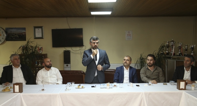 Başkan Keskin Kulüp Yöneticileriyle Buluştu