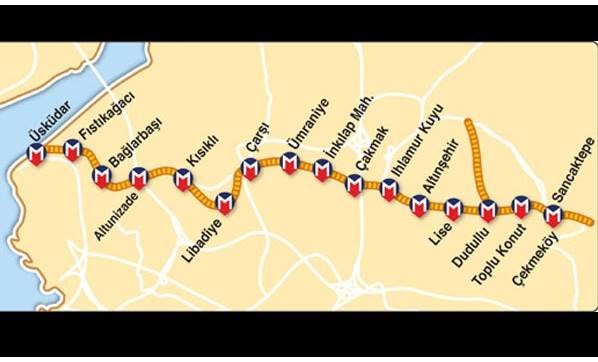 Üsküdar-Çekmeköy-Ümraniye metrosu eylülde açılacak