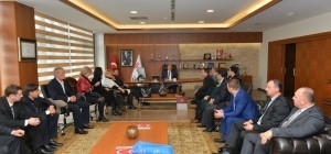 Hasan Can Bosna-Hersekli Okul Müdürlerini Ağırladı