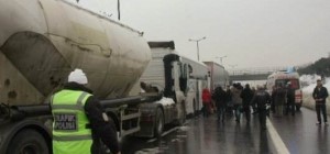 Zincirleme Kaza Tem'i Kilitledi