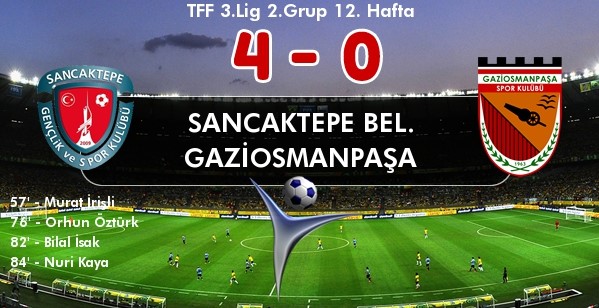 SANCAKTEPE BEL. 4 - GAZİOSMANPAŞA 0
