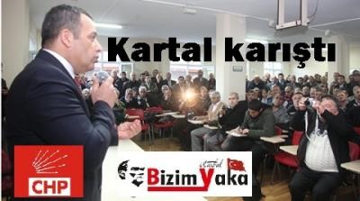 Kartal CHP ilçesinde kazan kaynıyor..