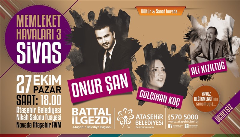 Memleket  havaları Ataşehir'de