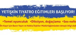 Ataşehir Belediyesi Tiyatro Eğitimi Verecek
