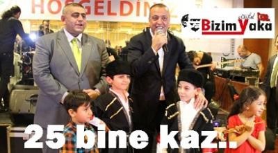 Ardahan merkez Qımılı köyü yardımlaşma gecesi renkli anlara sahne oldu.