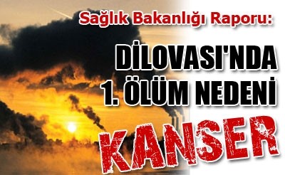 Dilovası'nda kanser riski!