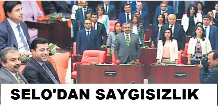 Demirtaş, Atatürk'e saygısızlığı bir bu değil.