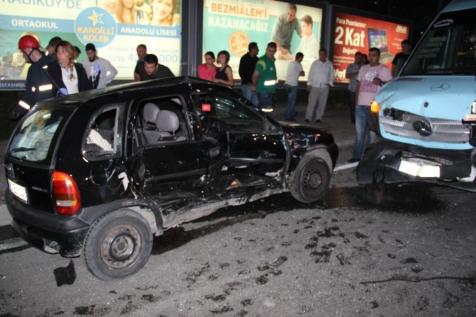 Üsküdar'da Trafik Kazası
