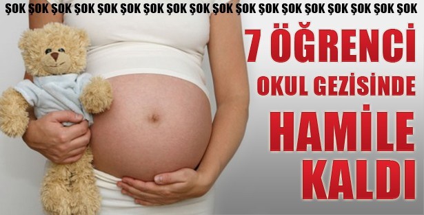 Okul Gezisinden Hamile Döndüler!