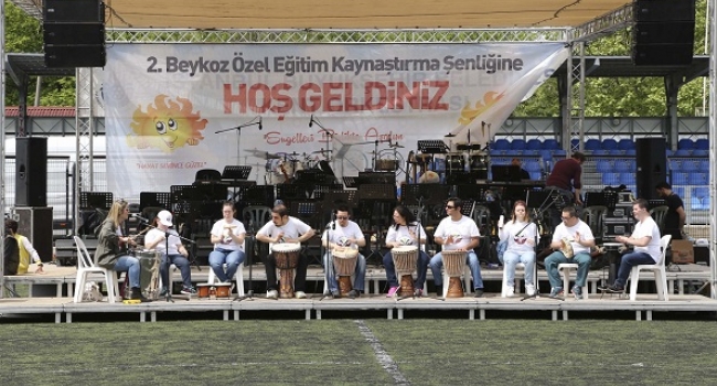 Özel Çocuklar Kaynaştırma Şenliği’nde Hünerlerini Sergiledi