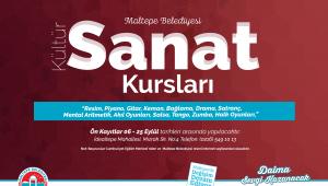Maltepe Belediyesi’nden sanat kursları