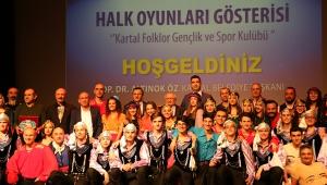 Folklor gençlik kulübü kartallılara görsel şölen yaşattı