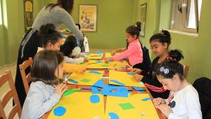 Minikler masal Müzesi’nde atölye derslerine katıldı