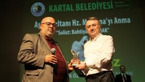 Kartallılar aşkın sultanı hazreti Mevlana’yı bir kez daha andı