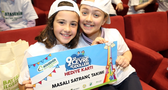 ATAŞEHİR ÇEVRE ÖDÜLLERİ SAHİPLERİNİ BULDU