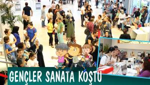 GENÇLER SANATA KOŞTU