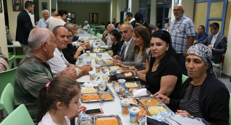 KARTALLILAR MUHARREM ORUCU SOFRALARINDA BULUŞTU