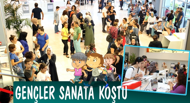 GENÇLER SANATA KOŞTU