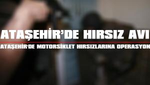 ATAŞEHİR'DE MOTORSİKLET HIRSIZLARINA OPERASYON