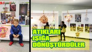 ATIKLARI IŞIĞA DÖNÜŞTÜRDÜLER