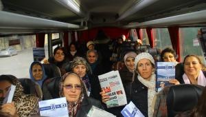 KARTALLI KADINLAR İÇİN DÜZENLENEN RİNG TURU DEVAM EDİYOR
