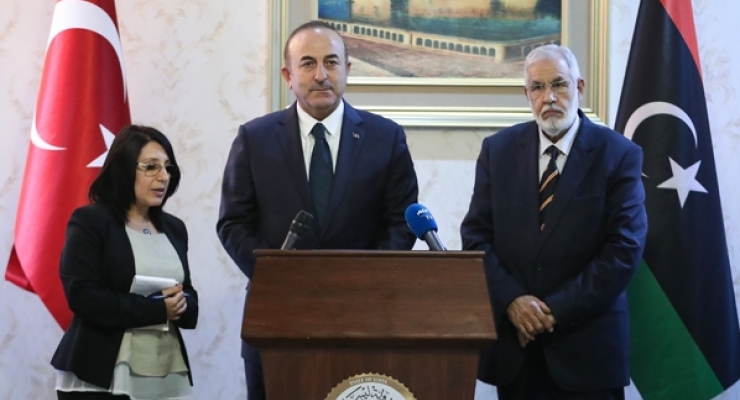 ÇAVUŞOĞLU LİBYA'DA KONUŞTU !