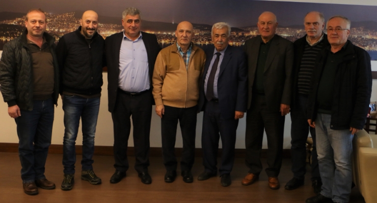 KARDEŞ BELEDİYEDEN BAŞKAN ALTINOK ÖZ’E ZİYARET